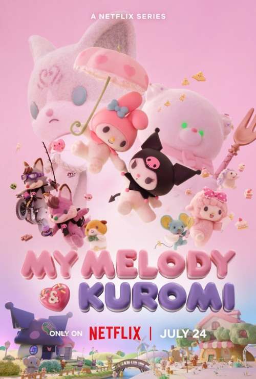 My Melody and Kuromi Май Мелоди и Куроми Kawaii Netflix